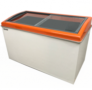 Congelador horizontal 460 litros. Freezer expositor.