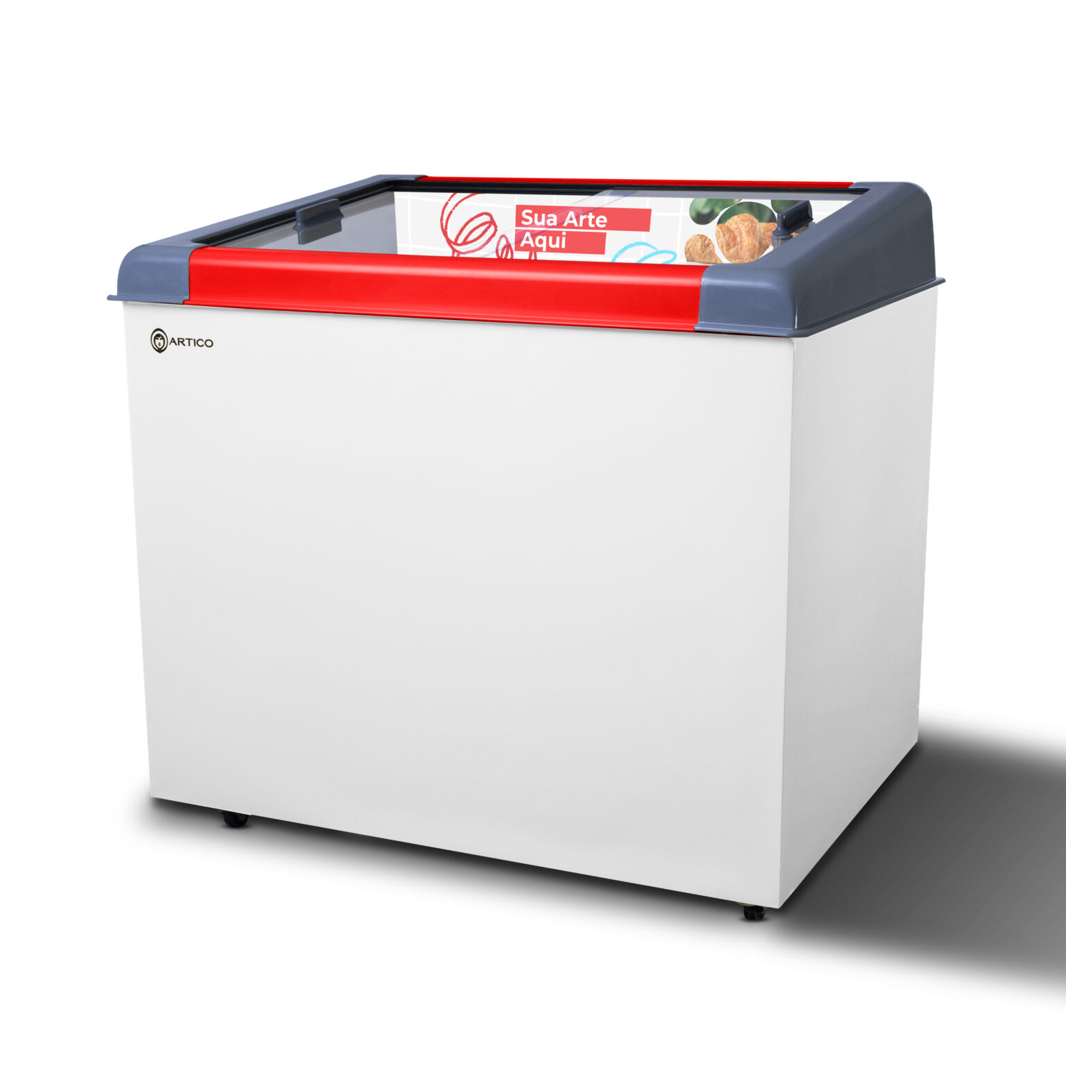 Congelador Expositor New Slim NS250 - Ártico Indústria de Refrigeração